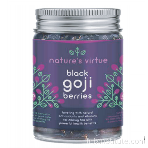 30g de baies de goji noires emballées (séchées à l&#39;ombre)